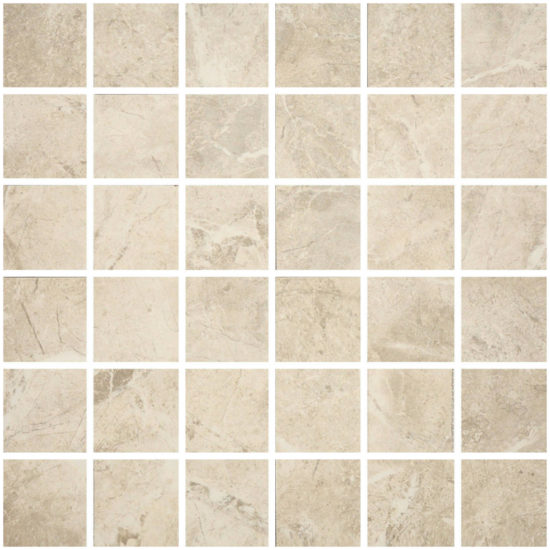 2X2 Ivory Mosic | Quality Carpet Inc.