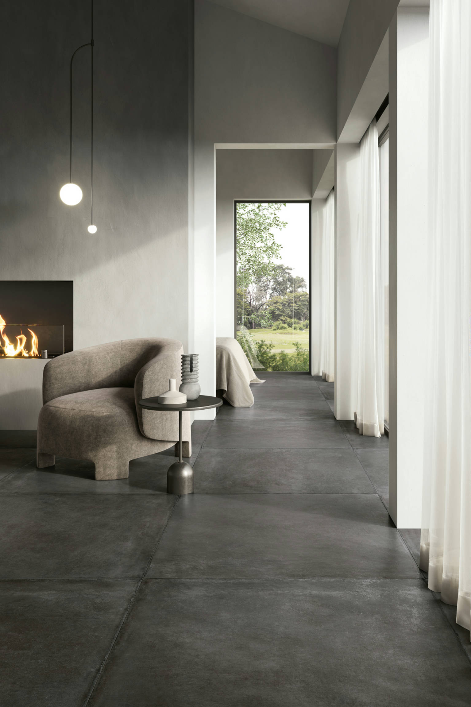 Charleston Palms Steel 40x40 | Quality Carpet Inc.
