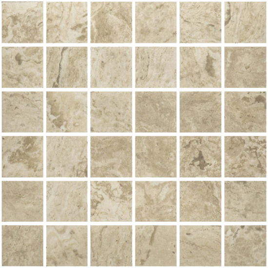 Ivory 2X2 Mosaic | Quality Carpet Inc.
