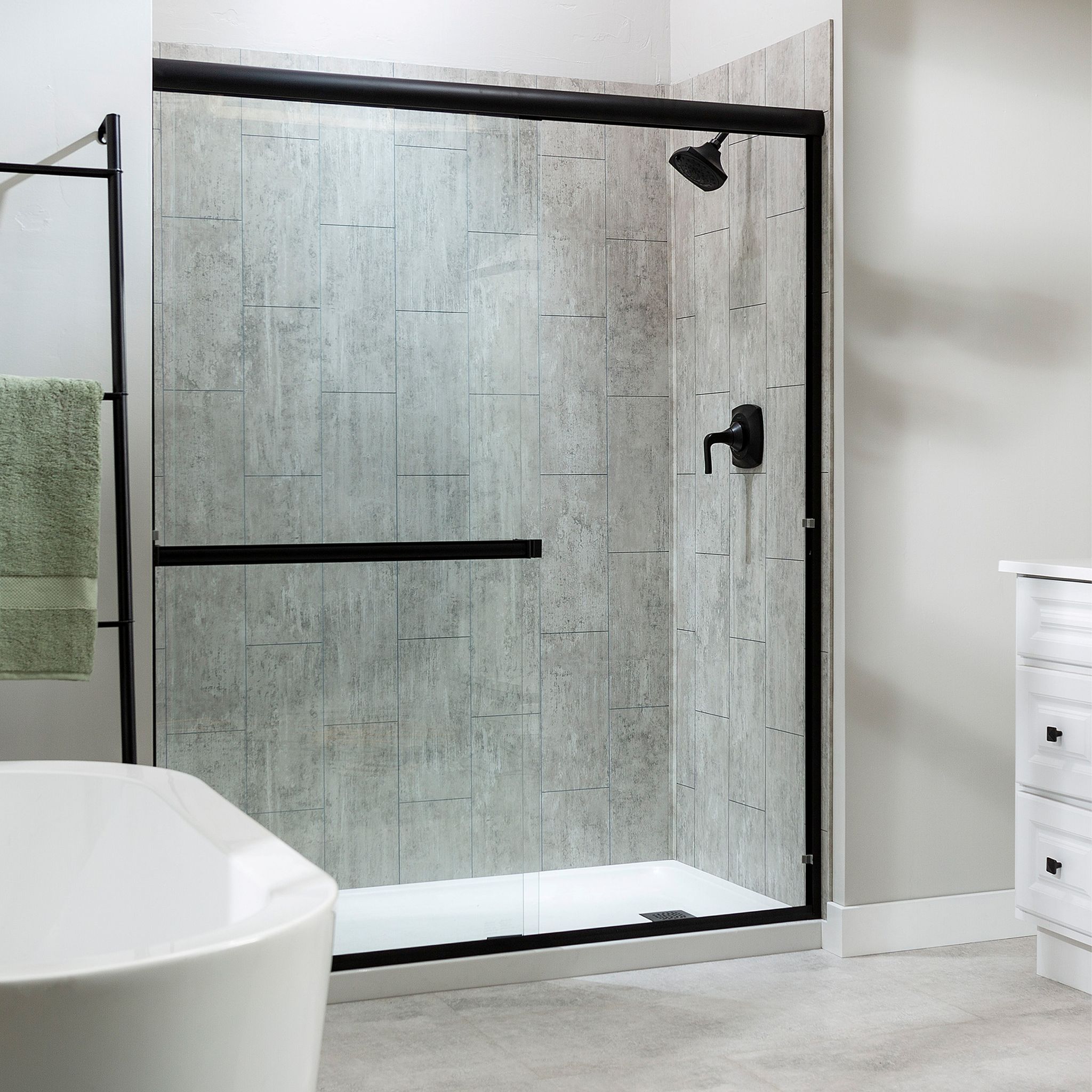Wind Gust Shower Wall Kit 30x60x78 | Quality Carpet Inc.