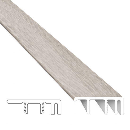 End Cap Timber White