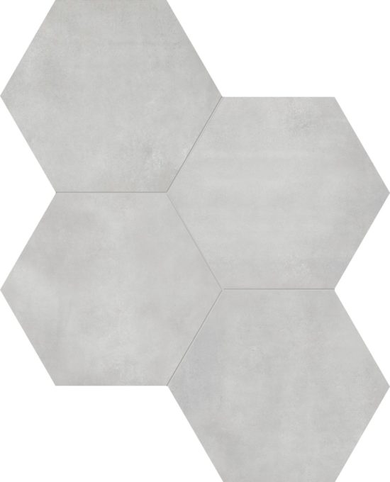 Form 7" Hexagon Ice | Quality Carpet Inc.